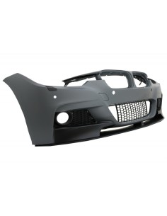 Kit completo per BMW 3 serie F30 (11-19) con coperture specchietti nero piano e LED luci posteriori dinamiche fumo rosso. 2