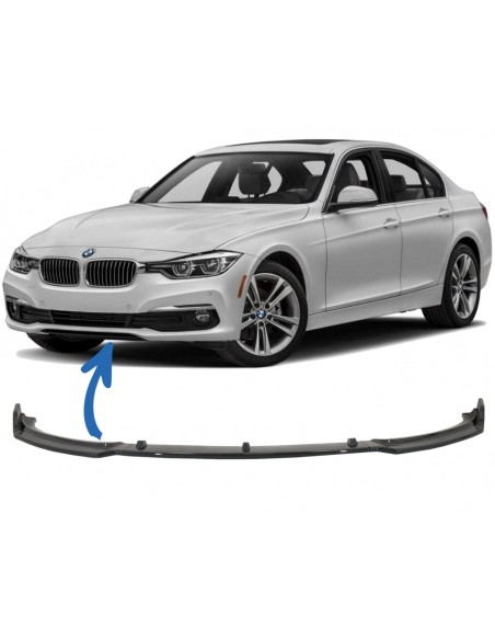 Spoiler paraurti anteriore per BMW 3 serie F30 Sedan F31 Touring (11-19), Edizione Standard.