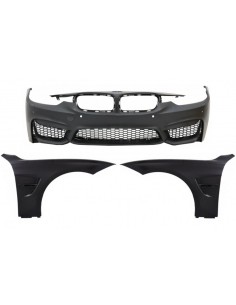 Paraurti anteriore per BMW 3 serie F30 F31 Non LCI & LCI (11-18) con parafanghi anteriori M3 Sport EVO Design.