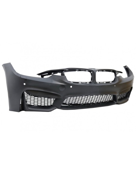 Paraurti anteriore per BMW 3 serie F30 F31 Non LCI & LCI (11-18) con parafanghi anteriori M3 Sport EVO Design.