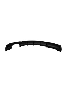 Paraurti posteriore Spoiler Valance diffusore con punta opaca del silenziatore di scarico in fibra di carbonio per BMW 3 Serie 2