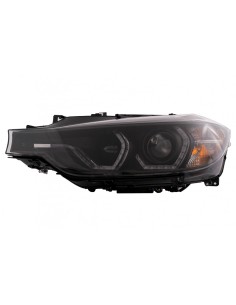 Angel Eyes Xenon Fari per BMW Serie 3 F30 F31 Berlina Touring (10.11-05.15) in colore nero. 2