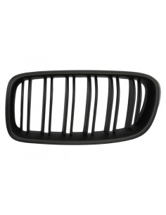 Griglie renali centrali per BMW Serie 3 F30 F31 (11-19) con doppia striscia M Design in nero opaco. 2