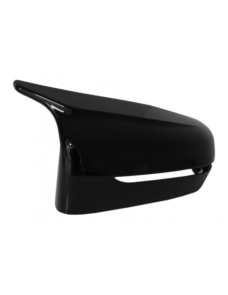 Coperture dello specchio per BMW Serie 3 G G21 G28 (17-up) in Piano Nero M Sport Design per guida a sinistra (LHD).