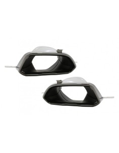 Paraurti posteriore Valance diffusore con scarico suggerimenti per BMW Serie 3 G G28 Berlina G21 Tourin 2