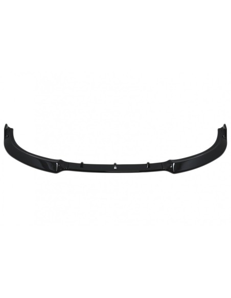 Paraurti anteriore Add-On Spoiler Lip per BMW Serie 3 G G21 (18-up) Berlina Touring in Piano Nero.