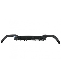 Paraurti posteriore Valance Diffusore per BMW Serie 3 G G28 Berlina G21 Touring (18-up) in design M340i in nero. 2