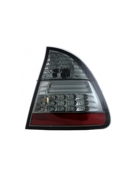 Fanali posteriori a LED per BMW Serie 3 E46 Touring (1999-05) in Fumo.