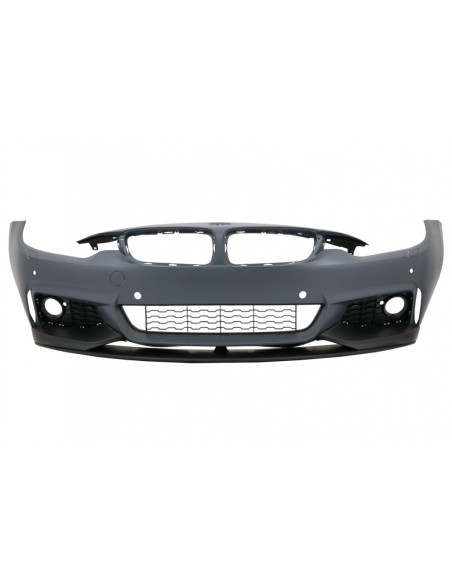 Kit completo per BMW Serie 4 F32 F33 (13-19) in design M4 per Coupé e Cabrio con scarico M-Power cromato