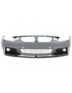 Corredo completo per BMW Serie 4 F32 F33 Coupe e Cabrio (13-02  17) con parafanghi anteriori neri in design M4 2