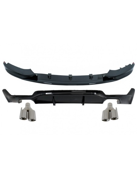 Paraurti w/diffusore posteriore per BMW 4 serie F32 F33 F36 coupé Cabrio Grand Coupe