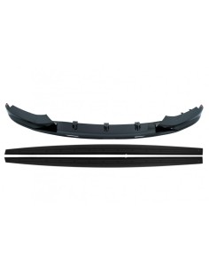 Paraurti anteriore BMW 4 serie F32 F33 F36 Coupé Cabrio Grand Coupe (13-19) w/ laterali gonne estensioni labbro
