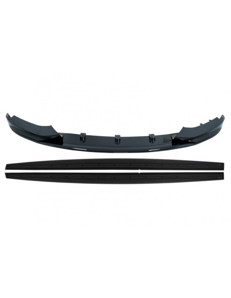 Paraurti anteriore BMW 4 serie F32 F33 F36 Coupé Cabrio Grand Coupe (13-19) w/ laterali gonne estensioni labbro