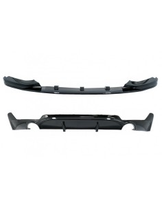 Paraurti anteriore BMW 4 serie F32 F33 F36 Coupé Cabrio Grand Coupe (13-19) w/ laterali gonne estensioni labbro 2