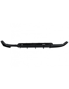 Paraurti posteriore diffusore per BMW 4 serie F32 F33 F36 (13-19) Coupé Cabrio M Design sinistra doppia uscita Piano nero 2