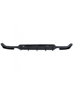 Paraurti posteriore Diffusore per BMW 4 serie F32 F33 F36 (13-19) Coupé Cabrio M Design Twin Single Outlet Piano Nero 2