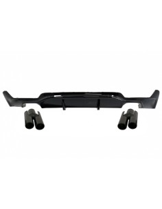 Diffusore posteriore per BMW 4 serie F32 Coupe F33 Cabrio F36 Gran Coupe (13-) Scarico Suggerimenti Piano Nero M Design