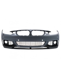 Kit completo per BMW Serie 4 F36 Gran Coupé (2013-2019) con doppia uscita di scarico nera 2