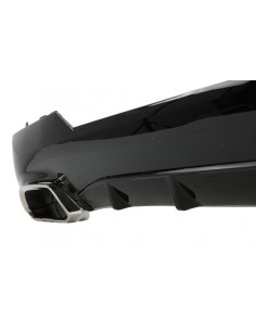 Paraurti posteriore Valance diffusore w/ scarico suggerimenti per BMW 4 serie G22 G23 M Sport (-up) M440i Design Chrome 2