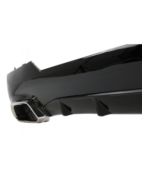 Paraurti posteriore Valance diffusore w/ scarico suggerimenti per BMW 4 serie G22 G23 M Sport (-up) M440i Design Chrome