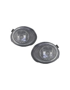 Front Bumper w/ Fog Lights Clear Chrome for BMW 5 Series E39 (1995-03) M5 Look 2