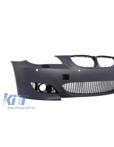 Paraurti anteriore per BMW 5 serie E60 E61 (03-07) M5 Design PDC 24mm 2