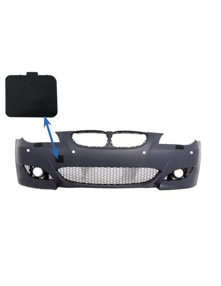 Gancio di traino copertura paraurti anteriore per BMW 5 serie E60 (03-10) M5 M-Tech M-Sport Design