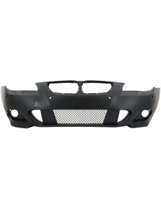 Paraurti anteriore w/ griglia centrale nero lucido per BMW 5 serie E60 E61 (03-07) M-Technik Design 2