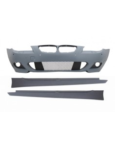 Paraurti anteriore w/out nebbia luci per BMW 5 serie LCI E60 E61 (07-10) w/ lato gonne M-Technik Design
