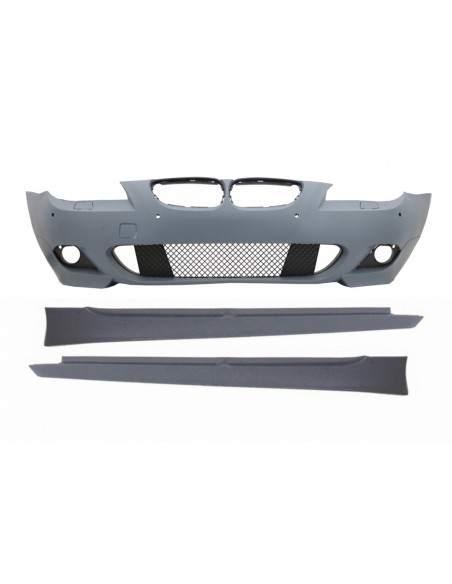 Paraurti anteriore w/out nebbia luci per BMW 5 serie LCI E60 E61 (07-10) w/ lato gonne M-Technik Design