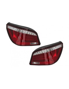 LED Lightbar luci posteriori per BMW 5 serie E60 (04.03-03.07) rosso bianco