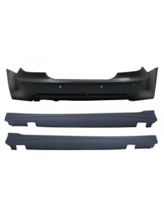 Paraurti posteriore w/ laterali per BMW 5 serie E60 LCI (07-10) M-Technik Design w/ PDC 18mm
