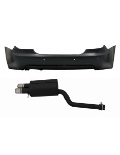 Paraurti posteriore w/sistema di scarico gemellato della marmitta di sport per BMW 5 serie E60 LCI (07-10)