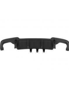 Doppio diffusore dell'aria dello sbocco per BMW 5 serie F10 F11 (11-17) M Design Sport w/ scarico nero 2