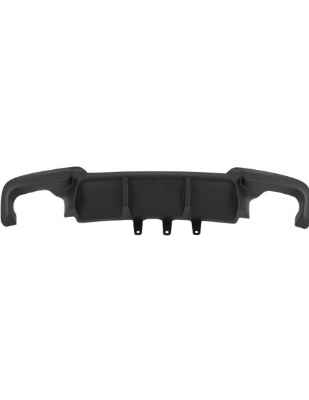 Doppio diffusore dell'aria dello sbocco per BMW 5 serie F10 F11 (11-17) M Design Sport w/ scarico nero