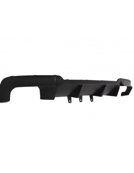 Doppio diffusore dell'aria dello sbocco per BMW 5 serie F10 F11 (11-17) M Design Sport w/ scarico nero