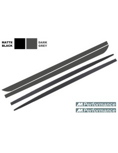 Le gonne laterali aggiungono le estensioni del labbro w/Decals grigio scuro per BMW F10 F11 5 serie (11-Up)
