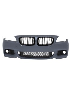 Paraurti anteriore per BMW F10 F11 5 Series (11-up) M-Technik Design w/ Griglia per reni Doppia striscia M