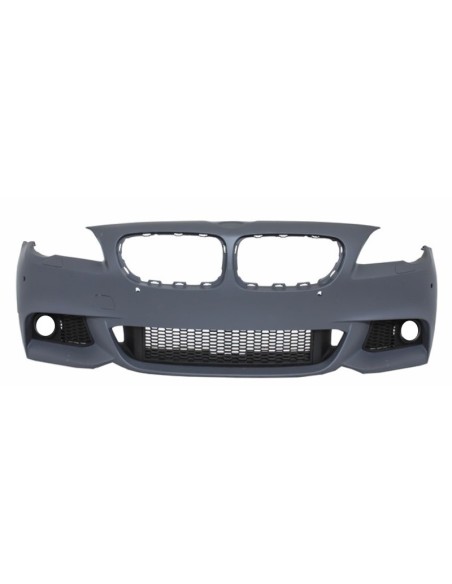 Paraurti anteriore per BMW F10 F11 5 Series (11-up) M-Technik Design w/ Griglia per reni Doppia striscia M