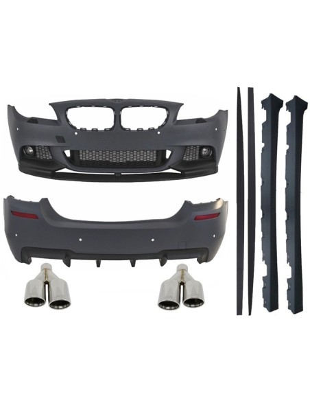 Corredo completo per BMW Serie 5 F10 (11-in poi) con scarico design M-Power