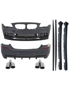 Corredo completo per BMW Serie 5 F10 (11-in poi) con scarico design M-Power