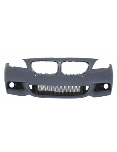Paraurti anteriore per BMW F10 F11 Serie 5 (11-14) M-Technik Design w/ Smoke Fog Lamps 2
