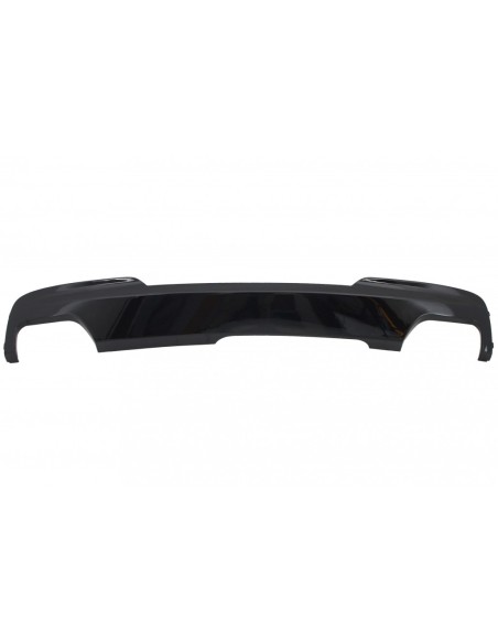 Diffusore dell'aria dello sbocco edizione nera brillante w/capovolge il quadrato BMW F10 F11 11-17 di sport M-Teck 550i V8 LCI