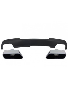 Doppio diffusore dell'aria dello sbocco per la progettazione di sport M-Tech 550i delle punte del di BMW F10 F11 (11-17) w/