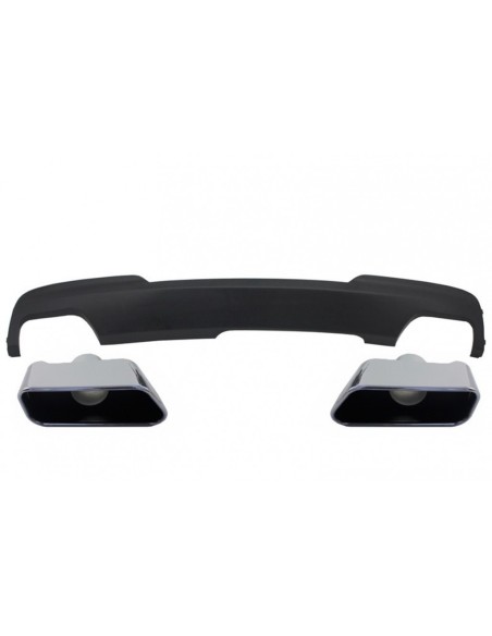 Doppio diffusore dell'aria dello sbocco per la progettazione di sport M-Tech 550i delle punte del di BMW F10 F11 (11-17) w/