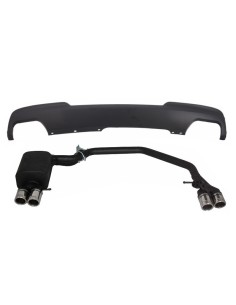 Diffusore d'aria w/sistema di scarico per BMW 5 serie F10 (11-14) 102-433-70RS