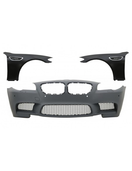 Paraurti anteriore w/ parafanghi anteriori per BMW 5 serie F10 F11 (11-17) PDC SRA M5 Design