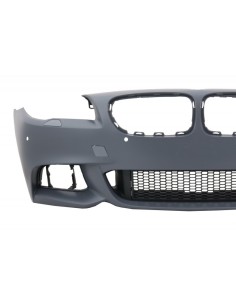 Paraurti anteriore w/ spoiler labbro e reni griglie per BMW 5 serie F10 F11 (10-17) Sport M550 Design 2
