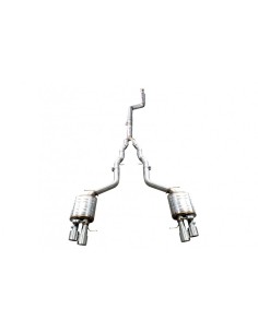Sistema di scarico completo per BMW 5 Serie F10 (11-16) Benzina 1.6-2.0 L 5i N2B-NBB16 - 528i NBB Turbocharged I4