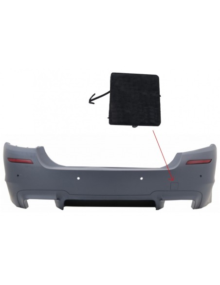 Gancio di traino copertura paraurti posteriore per BMW 5 serie F10 F11 (11-17) M5 Design